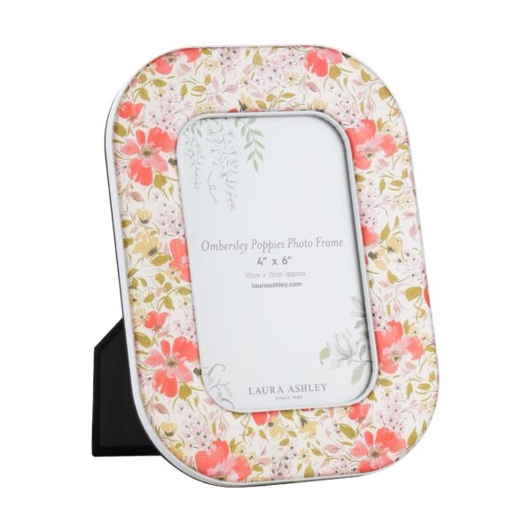 Ombersley Poppies red Laura Ashley photo frame 10x15