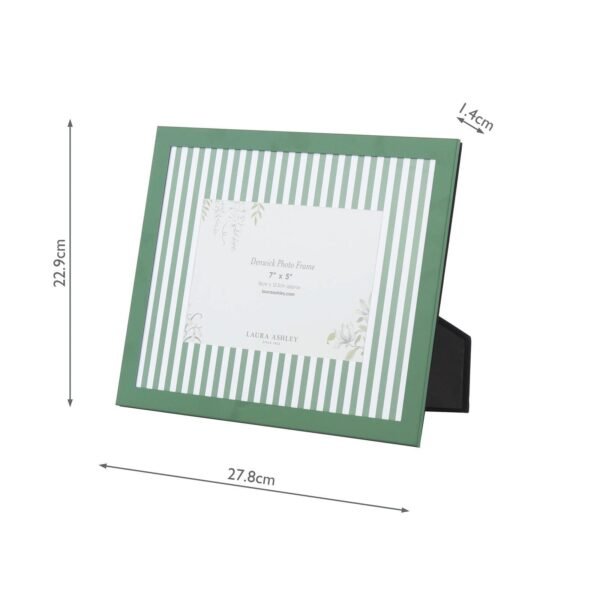DENWICK Laura Ashley green photo frame 18x13 cm