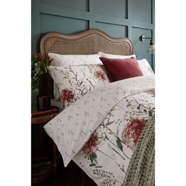 Pallington Bloom Ruby Red Bedding Set