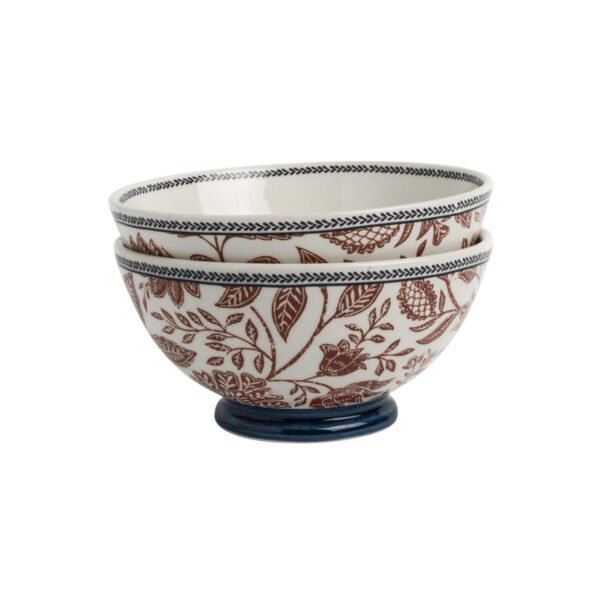 Set 2 Bowls 15.5 cm Hedingham Earth Blue