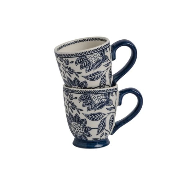 Set 2 Hedingham Blue Cups
