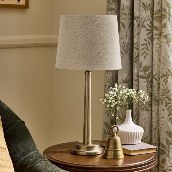 SULLIVAN TABLE LAMP MATT CHAMPAGNE