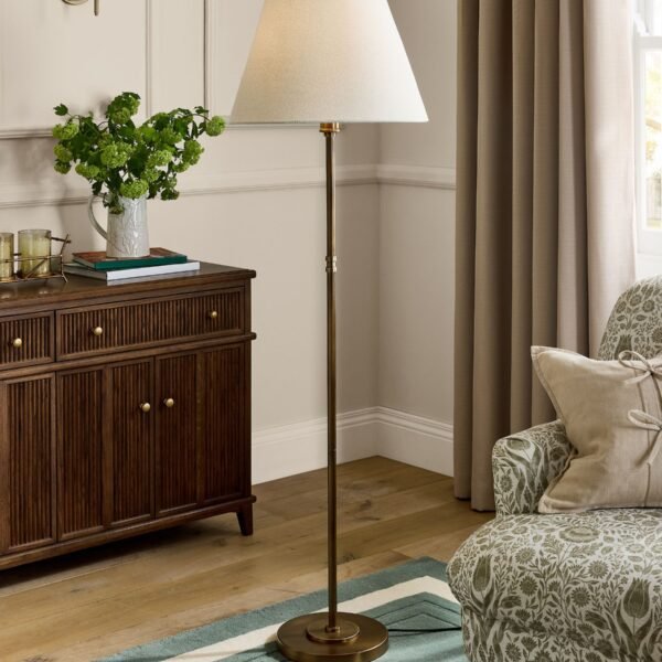 DENSTON FLOOR LAMP ANTIQUE BRONZE